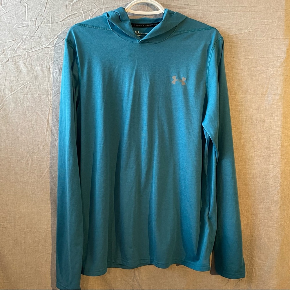 Under Armour Blue Hooded Sweatshirt